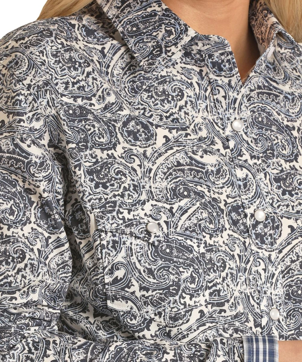 Panhandle Women's Paisley Snap Shirt 2 Panhandle Women's Paisley Snap Shirt - Image 2