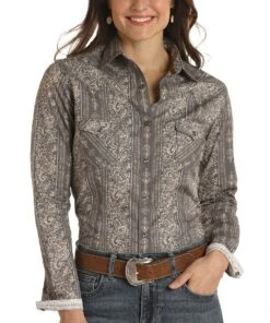 Panhandle Women's Rough Stock Snap Shirt