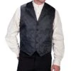 Scully Men's Black Dragon Vest