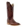 R. Watson Men's Kango Tobac Hornback Caiman Tail Boot