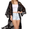 Cowpokes Bootique Women's Crochet Lace Kimono