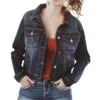 Grace In LA Women's Denim Jacket