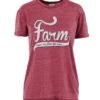 Royce Apparel Women's Turnrows Farm Vintage Tee