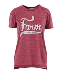 Royce Apparel Women's Turnrows Farm Vintage Tee