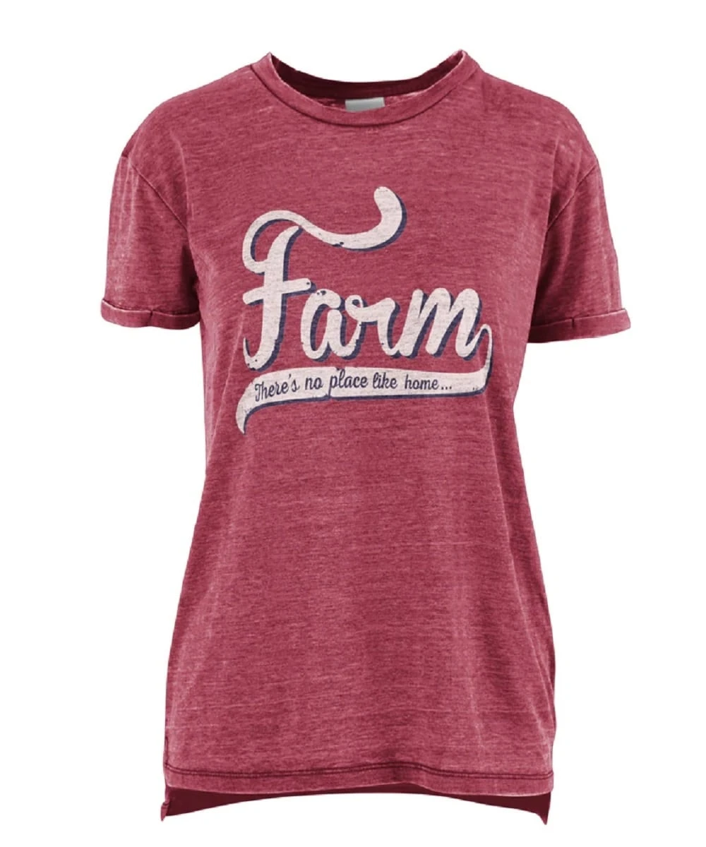 Royce Apparel Women's Turnrows Farm Vintage Tee 1 Royce Apparel Women's Turnrows Farm Vintage Tee