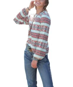 Cruel Girl Women's Southwestern Blouse