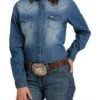 Cinch Women's Denim Snap Shirt