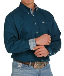 Cinch Men's Solid Button Down Western Shirt