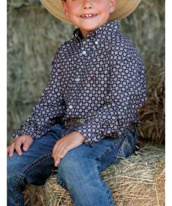 Cinch Boys' ArenaFlex Button Down Shirt