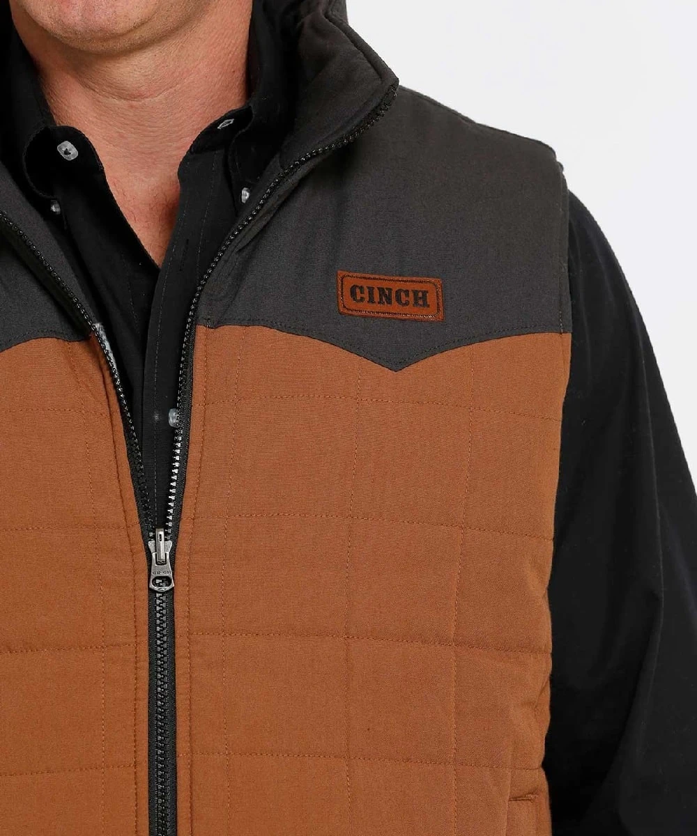 Cinch Men's Quilted Reversible Vest 2 Cinch Men's Quilted Reversible Vest - Image 2