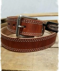 Gingerich Men's Double Stitch Work Belt