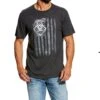 Ariat Men's Vertical Flag Logo Tee