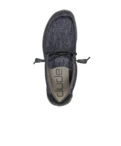 Hey Dude Men's Carbone Wally Woven Shoe 5 Hey Dude Men's Carbone Wally Woven Shoe -Apparel Line Shop products 110394300 WALLY WOVEN CARBON top