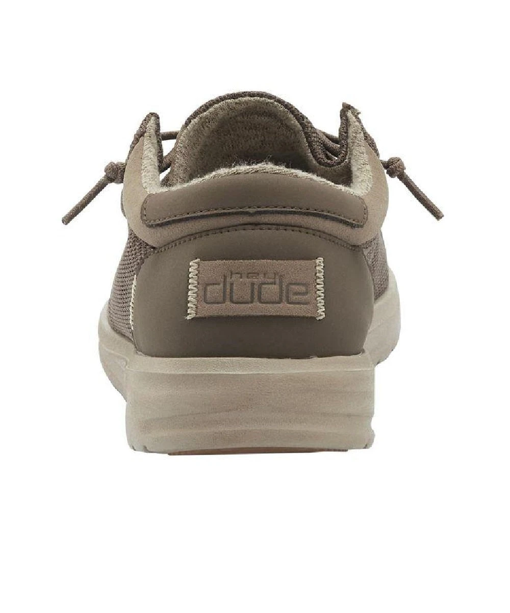 Hey Dude Men's Shitake Brown Paul Sox Shoe 3 Hey Dude Men's Shitake Brown Paul Sox Shoe - Image 3