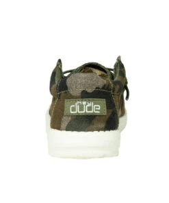 Hey Dude Youth Camo Print Wally Shoe -Apparel Line Shop products 130157003 c