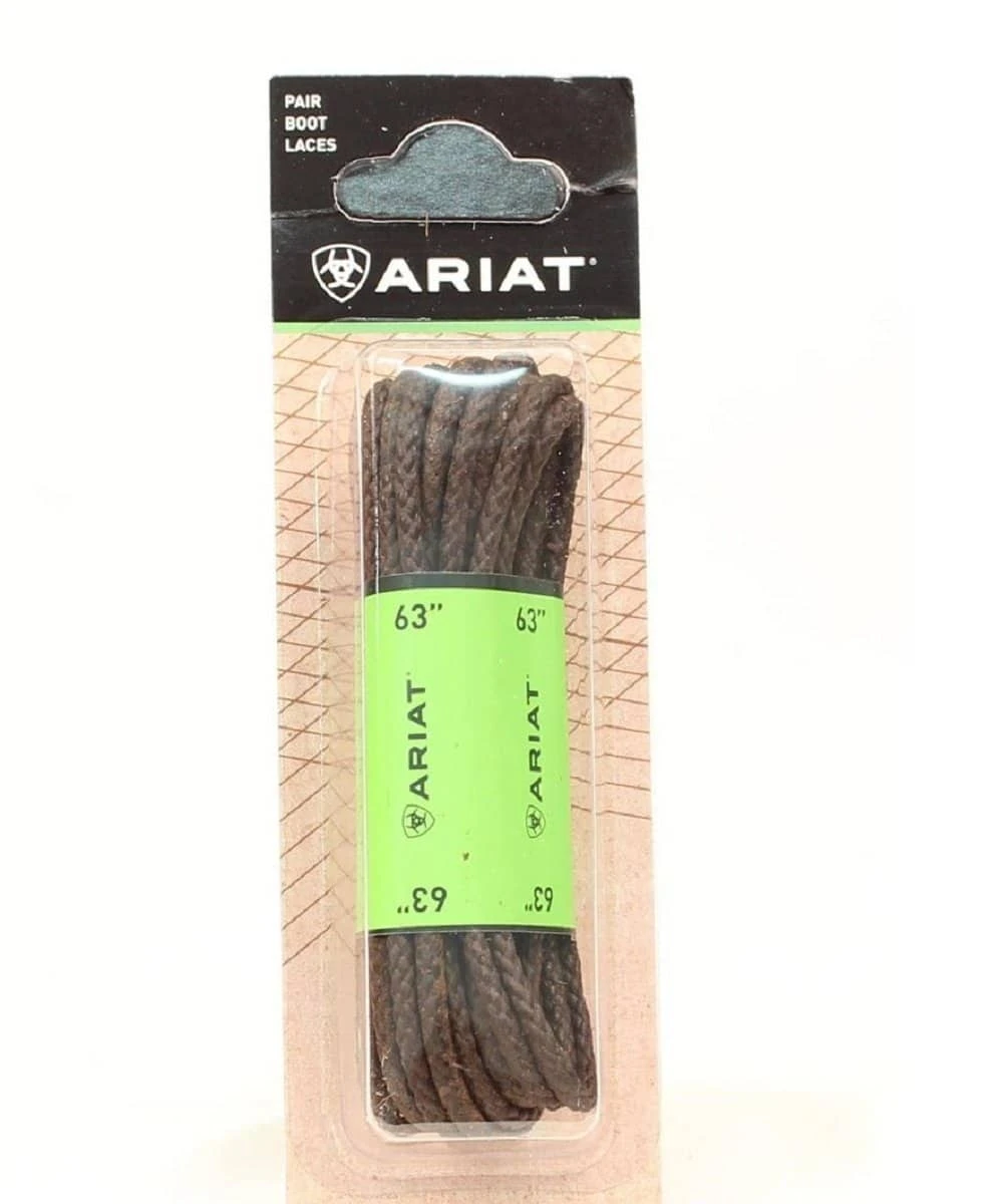 M&F Western Ariat 63" Brown Waxed Laces