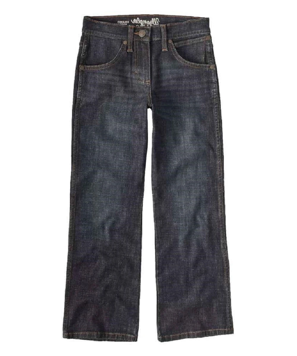 Wrangler Boys' Retro Boot Cut Jean 1 Wrangler Boys' Retro Boot Cut Jean