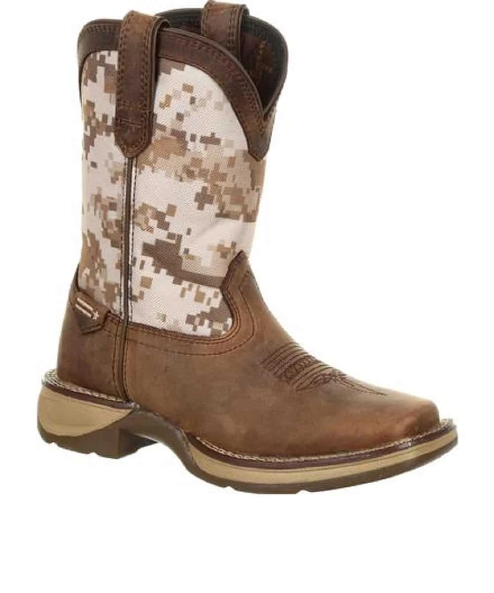 Durango Kids' Lil' Rebel Big Kids Desert Camo Western Boot 1 Durango Kids' Lil' Rebel Big Kids Desert Camo Western Boot