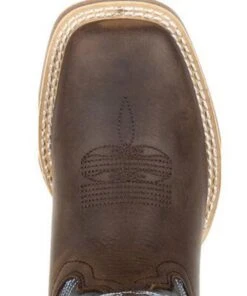 Durango Kids' Lil' Rebel Pro Little Kids' Blue Western Boot -Apparel Line Shop products DBT0218Ctoe