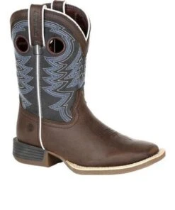 Durango Kids' Lil' Rebel Pro Big Kids' Blue Western Boot