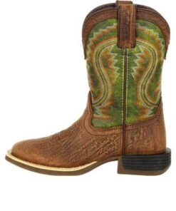 Durango Youth Lil' Durango Rebel Pro Briar Green Western Boot 6 Durango Youth Lil' Durango Rebel Pro Briar Green Western Boot -Apparel Line Shop products DBT0229Cside