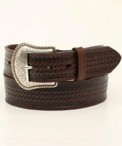 M&F Western Men's Nocona Basic Brown Belt