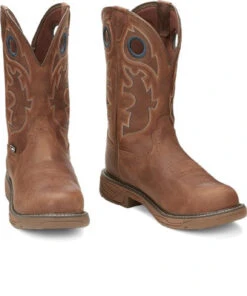 Justin Men's Waterproof Rush Nano Composite Toe Work Boot