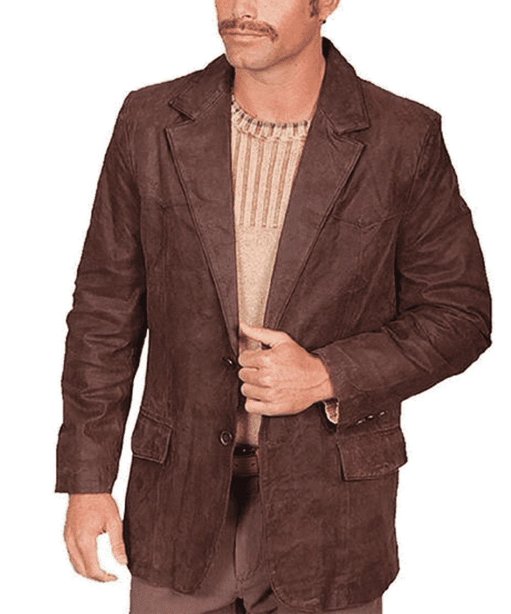 Scully Men's Leather Blazer 1 Scully Men's Leather Blazer