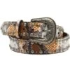 M&F Western Women's Angel Ranch Python Nhedge Belt