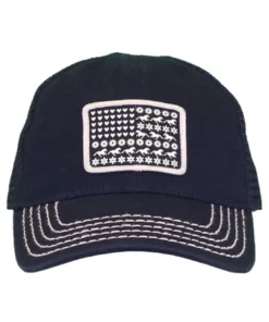 Farm Girl Girl's Toddler Flag Mesh Cap