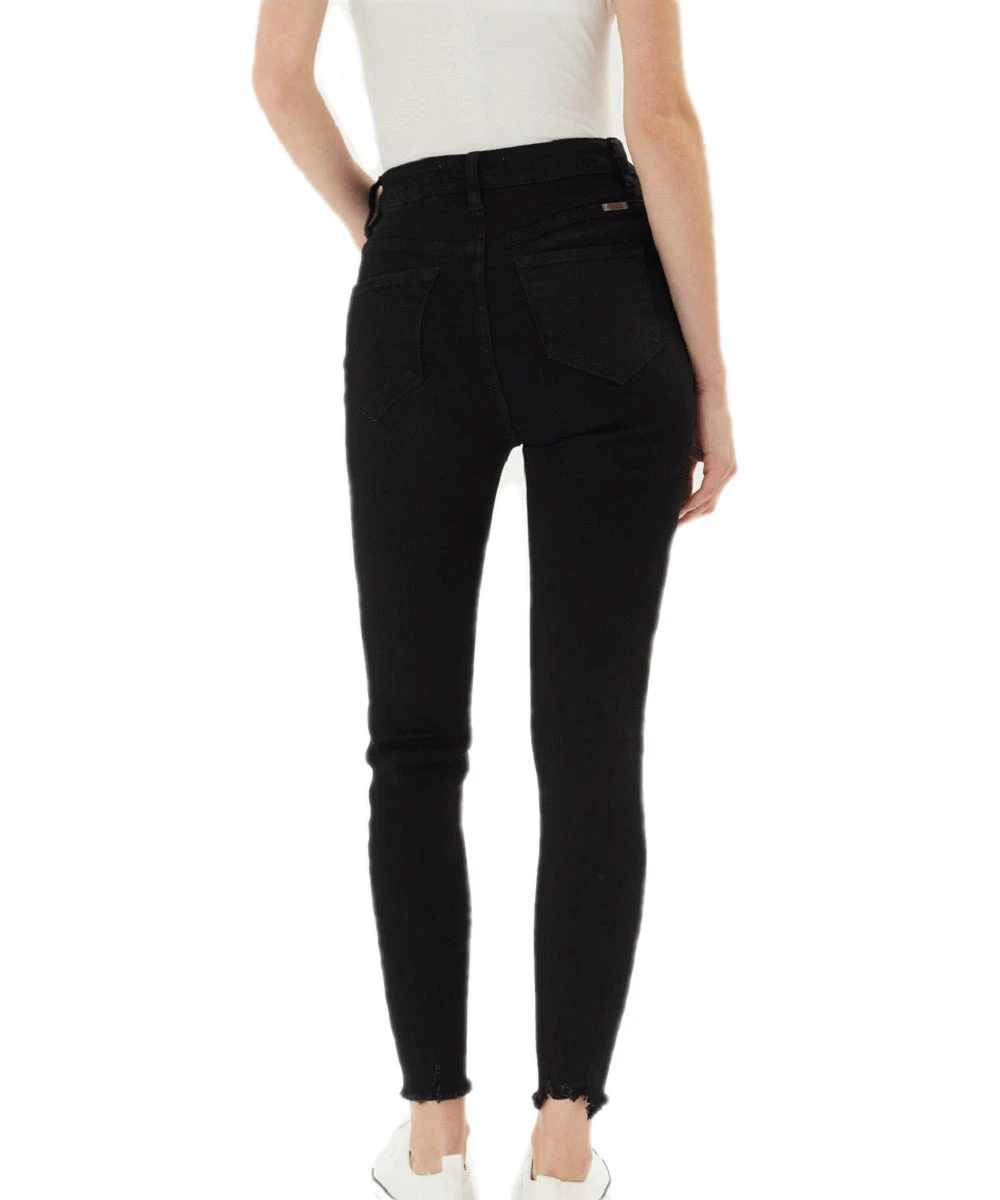 Kancan Women's Evie Ultra High Rise Black Super Skinny Jean 2 Kancan Women's Evie Ultra High Rise Black Super Skinny Jean - Image 2