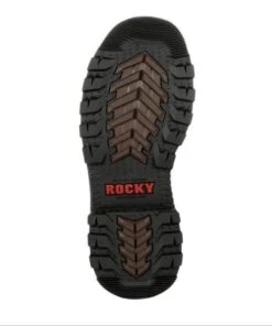 Rocky Men's Rams Horn Waterproof Composite Toe Pull On Work Boot -Apparel Line Shop products rkk0315sole