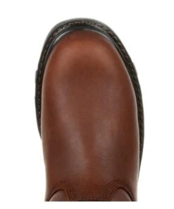 Rocky Men's Rams Horn Waterproof Composite Toe Pull On Work Boot -Apparel Line Shop products rkk0315toe